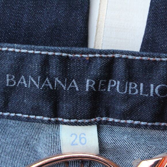 Banana Republic Mid Rise Flare Leg Jeans 26 - Picture 11 of 12